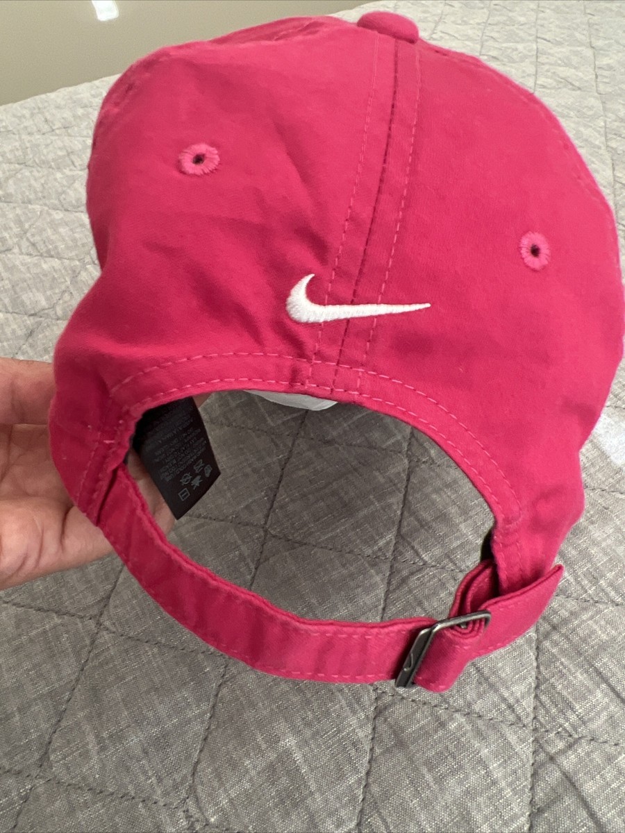 Women’s Nike Mercedes hat NIKE Golf X Mercedes Benz Bright Pink Hat | eBay main image 3