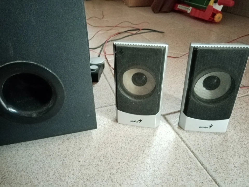  IMPIANTO AUDIO 5.1  SISTEMA AUDIO TV SUPER SOUND Genius - Immagine 4 di 4