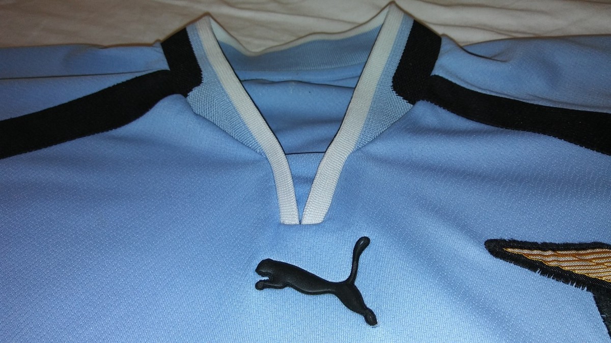 01/02 PUMA SS Lazio サッカージャージ 水色 L 01/02 PUMA SS Lazio サッカージャージ 水色 L - メルカリ