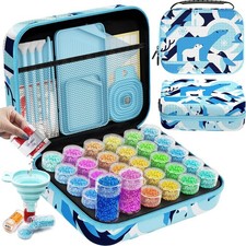 ARTDOT Diamond Art Storage Container Diamond Painting Organizer Case 30 Slots
