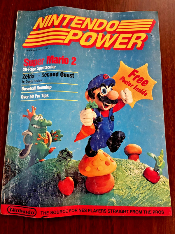 ⚡️Nintendo Power Magazine July-August 1989 Vintage Super Mario 2
