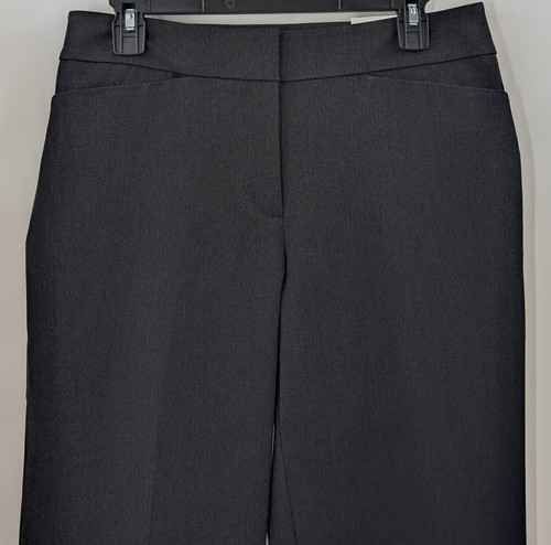 Ann Taylor Pants size 6 The Straight in Curvy Dark Gray Womens Career NEW NWT - Picture 6 of 8