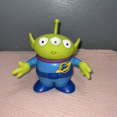 Disney/ Pixar Toy Story Space Alien Talking Action Figure W/ Light Up Antenna