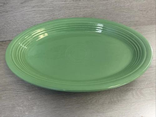Fiesta Fiestaware Meadow Platter Serving Plate HLC USA Green