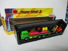 Matchbox Lesney Superkings K-20 Cargo Hauler- lime, OLIVE MOTOR LOAD, boxed