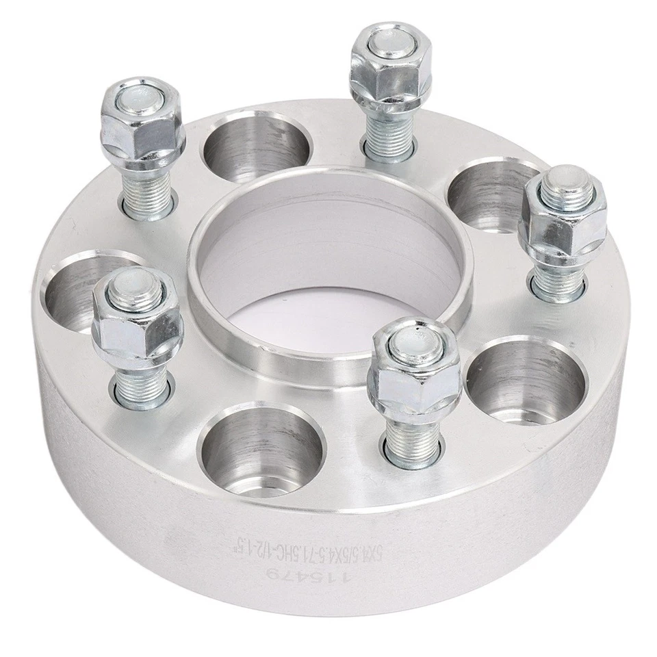 4 pcs 1.5" Hub Centric Wheel Spacers 1/2"x20 For 1987-2006 Jeep Wrangler YJ TJ Foto 2 de 4