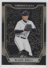 2019 Panini Chronicles Obsidian Electric Etch Orange Prizm 3/50 Blake Snell fm0