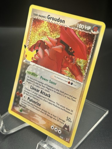 Team Magma's Groudon 9/95 Celebrations: Classic Collection Holo - Afbeelding 3 van 4