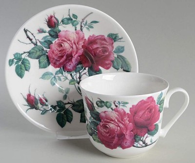 Roy Kirkham English Rose  Breakfast Cup & Saucer 5789083