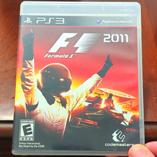 Codemasters F1 2011 Formula 1 Sony PlayStation 3 PS3 Racing Game w/ Manual