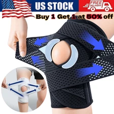 Knee Brace Support Patella Stabilizer Strap Arthritis Running Tendon Pain Relief