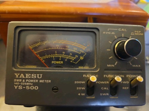 YAESU YS-500 POWER WATT METER 140-525 MHZ