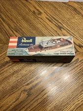 Vintage 1953 Revell Chris Craft Flying Bridge Cruiser Boat Model Kit 
