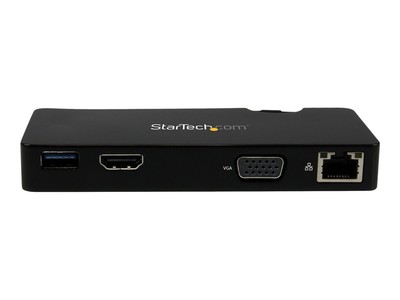 StarTechcom Mini Docking Station Universal für Laptop USB USB3SMDOCKHV