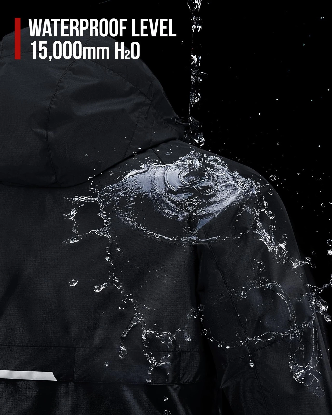 Motorcycle Rain Gear for Men Women, Rain Suit 15,000mm Rating Lightweight Bre... image 9