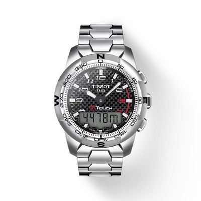 Tissot T-Touch II Titanium Analog & Digital Men's Watch T0474204420700