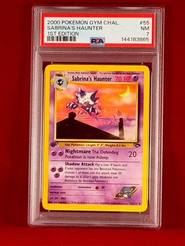 Sabrina's Haunter (1st Edition) graded PSA 7 for sale on eBay