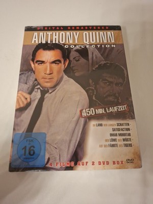 Anthony Quinn-Collection 4 Filme auf 2 DVDs! -digital remastered!-