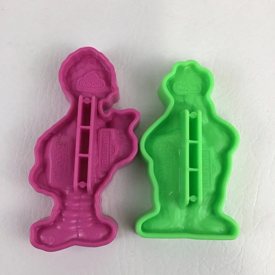 Play-Doh Sesame Street ABC Company Juego Big Bird Cookie Monster De Colección 1994 Foto 4 de 4