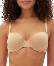 Gap GapBody Women's Everyday Essentials Multi-Way Bra - Brush Beige-34C