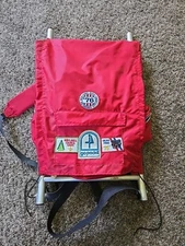 GO PACK-II (Japan) Vintage Ultralight Red External Frame Hiking Backpack 1970’s