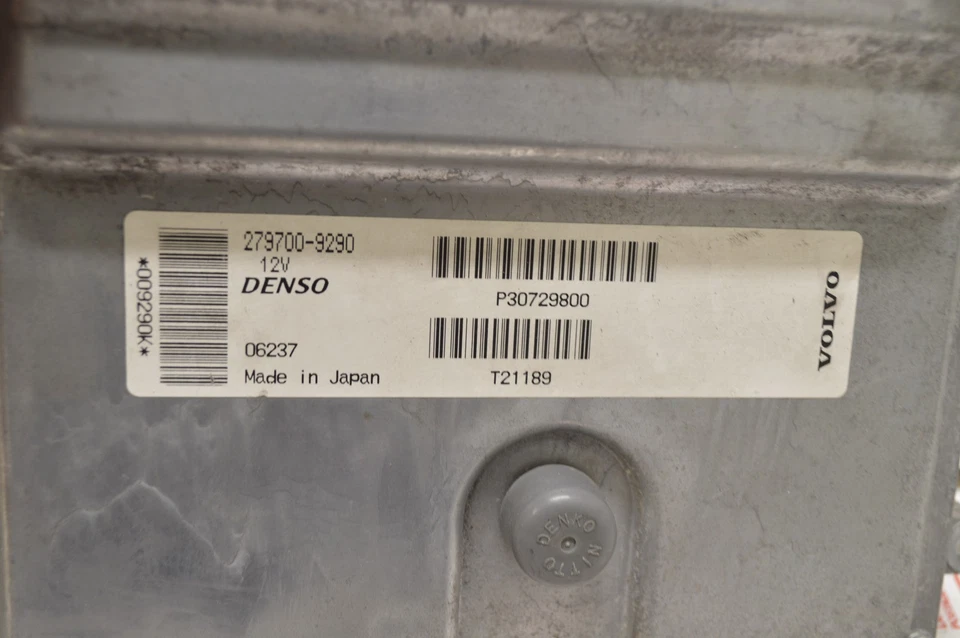 Unidad de módulo de control del motor Volvo V50 P30729800 2007 2010 Ecm K64 044 Foto 3 de 4