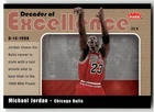 2007-08 Fleer - Decades of Excellence Michael Jordan #10