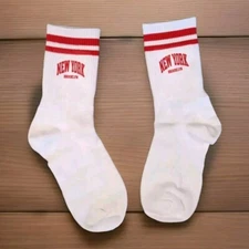 Brooklyn New York Retro Socks - Brand New - Just Like The 70s And 80s