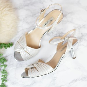 nina silver heels