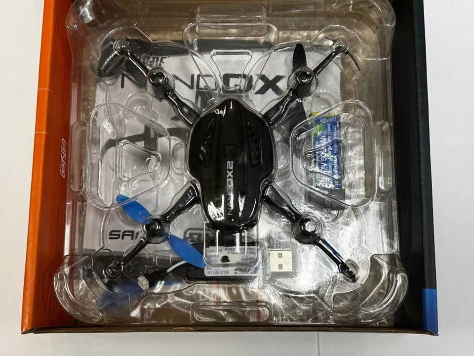 New Nano QX2 QX 2 FPV RC Camera Drone Quadcopter BNF Bind in Fly BLH9180 - Image 2 of 3