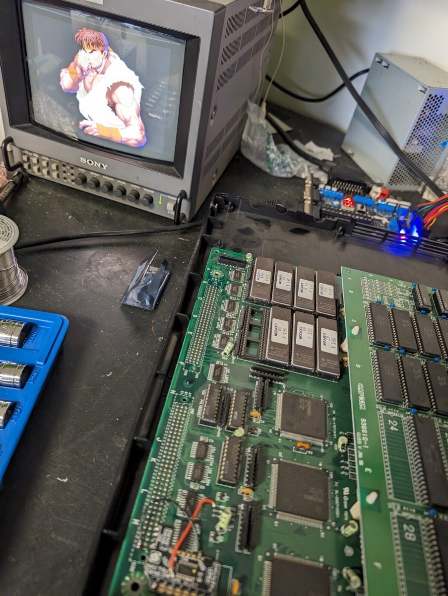 Capcom CPS2 Asia. Super Street Fighter II Turbo - Working Capcom CPS2 Asia. Super Street Fighter II Turbo - Working