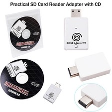 For Dreamcast Dreamshell V4.0 Game Machine SD Card Reader Adapter with CD