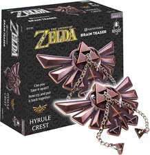 🧠 Legend of Zelda Hyrule Crest Brain Teaser | Hanayama Level 4 Puzzle