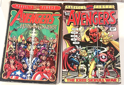 Marvel Comics Marvel's Finest The Avengers The Morgan Conquest & The Avengers
