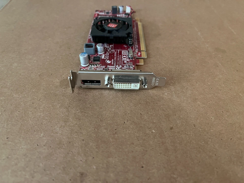 ATI RADEON HD 4550 512MB GRAPHICS CARD 109-B94741-A00 DVI DP LOW PROFILE I7-5(1) - Image 2 of 4