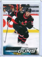 2022-23 Upper Deck Series 2 Young Guns Cole Reinhardt Rookie   Card 458