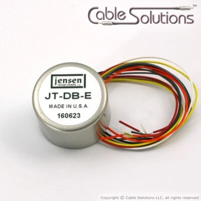 Jensen Transformers 12:1 "Direct Box" Dual Faraday Shields Bracket Mount JT-DB-E