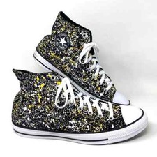 Converse Chuck Taylor All Star High Top Black Multi Women Canvas Sneaker A00468F