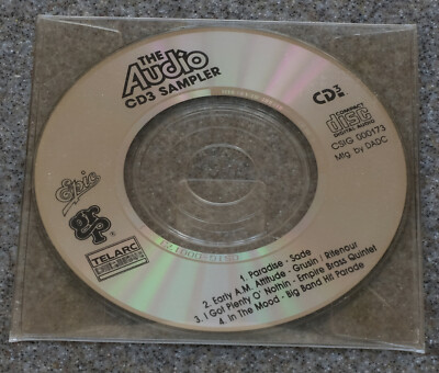 The Audio CD 3 Sampler - Sade, Grusin/Ritenou, Empire Brass Quintet, Big Band