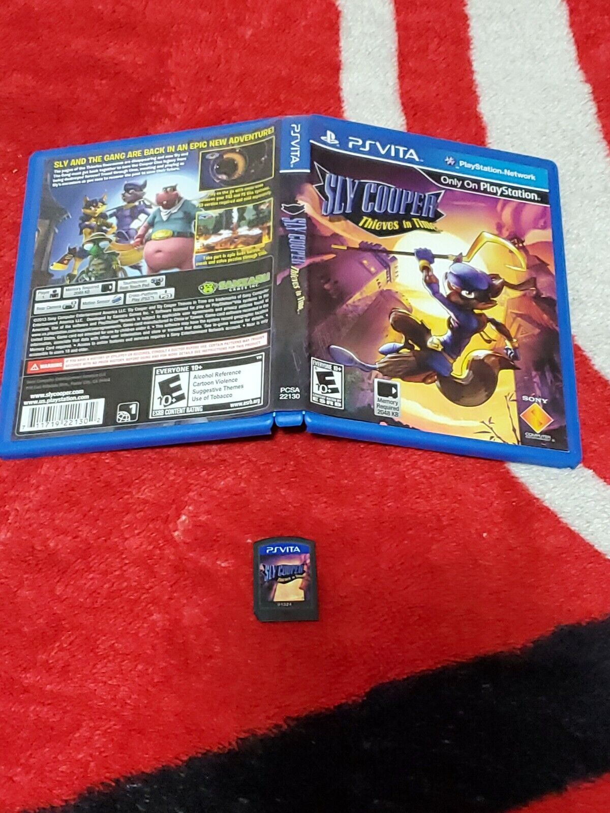 Sly Cooper: Thieves in Time (Sony PlayStation Vita, 2013) for sale online