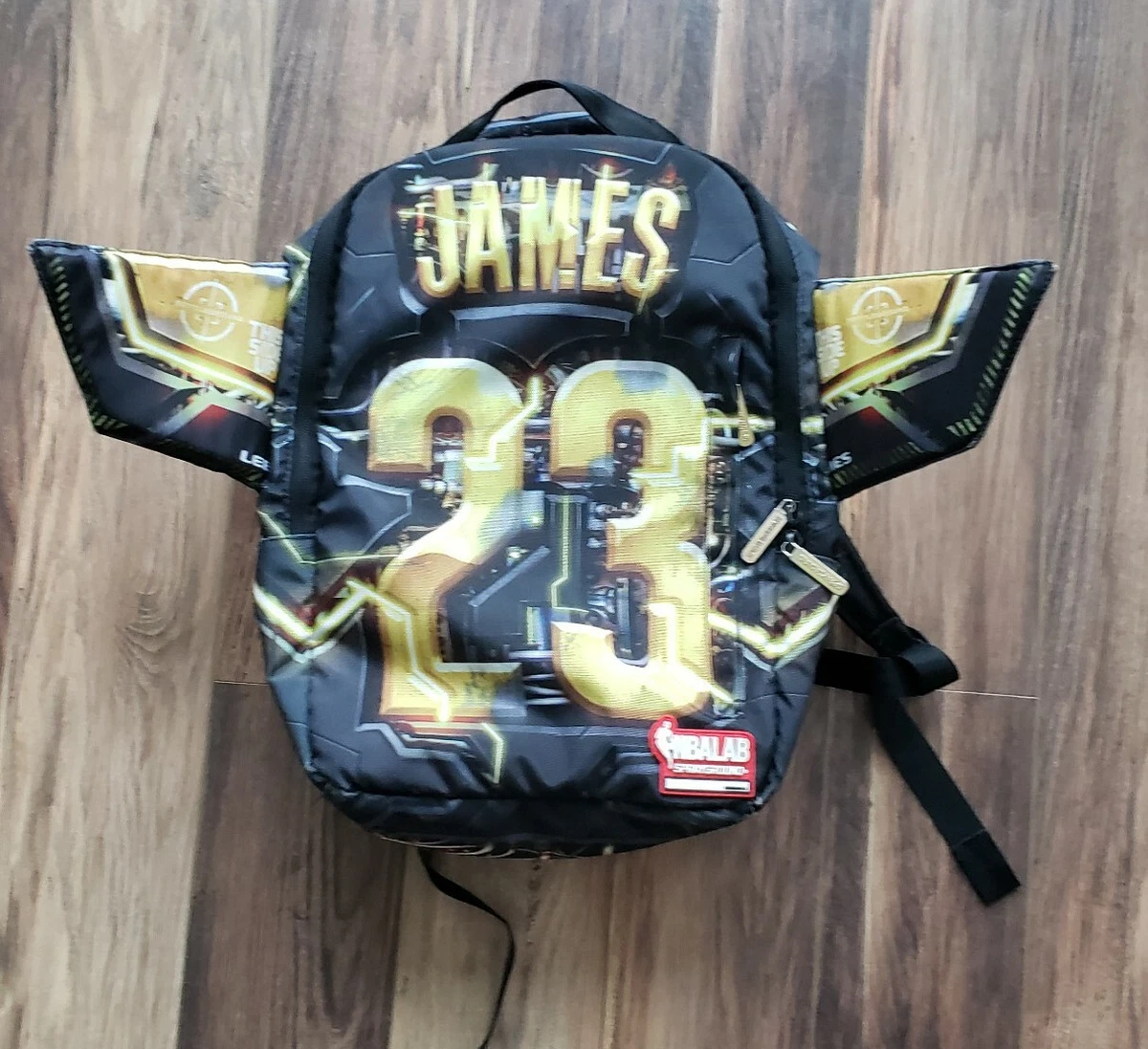 Sprayground lebron clearance backpack