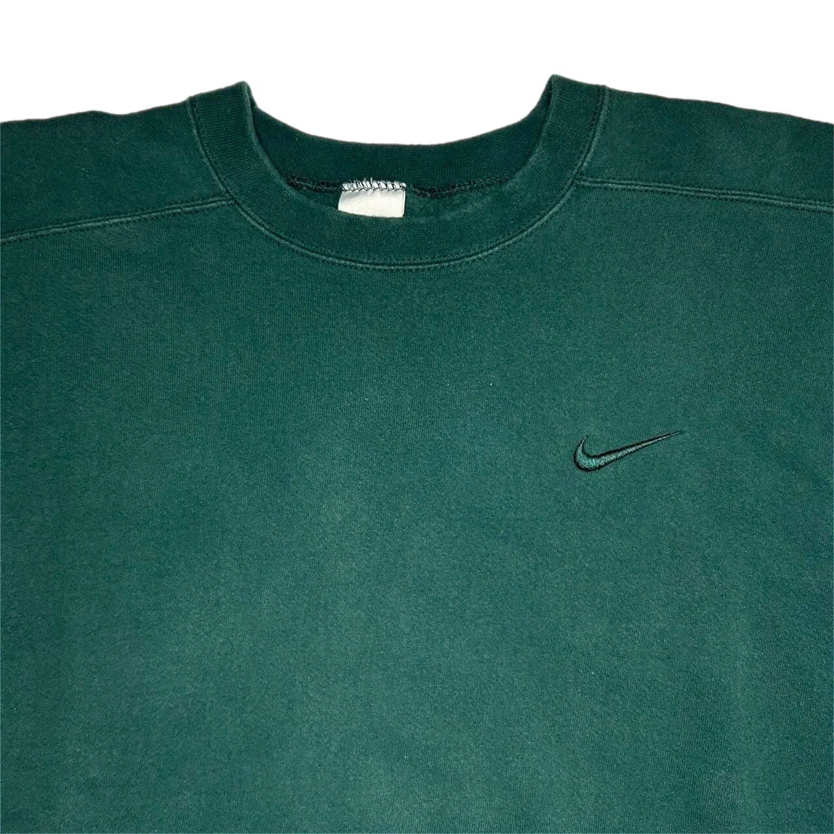 Nike forest green crewneck sales