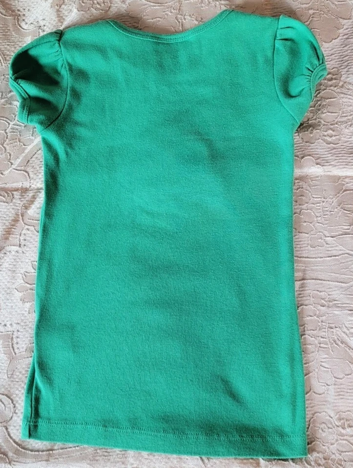 Camiseta Beautees Niña Tul Verde Helado Talla S Foto 3 de 4