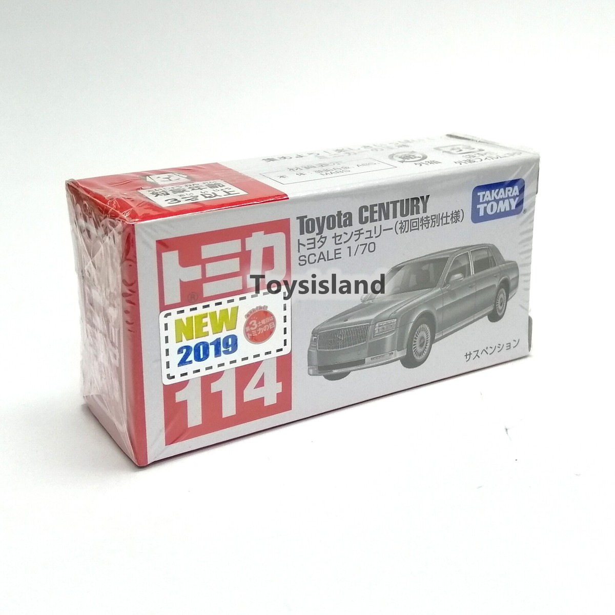 トミカ 114 TOYOTA CENTURY SCALE 1/70 Takara Tomy Tomica NO. 114 Toyota CENTURY 1/70 Scale Diecast
