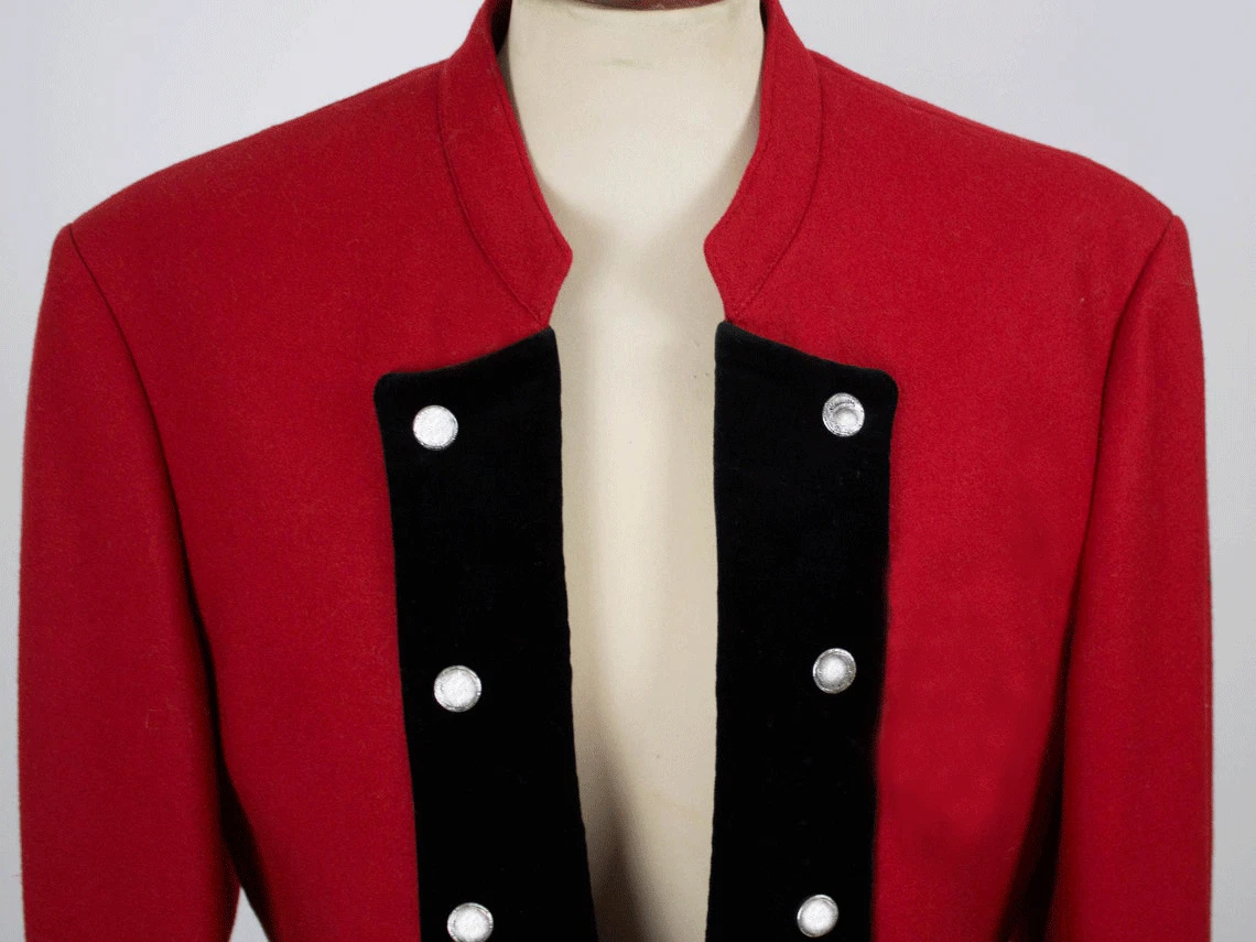 Red marching deals band jacket