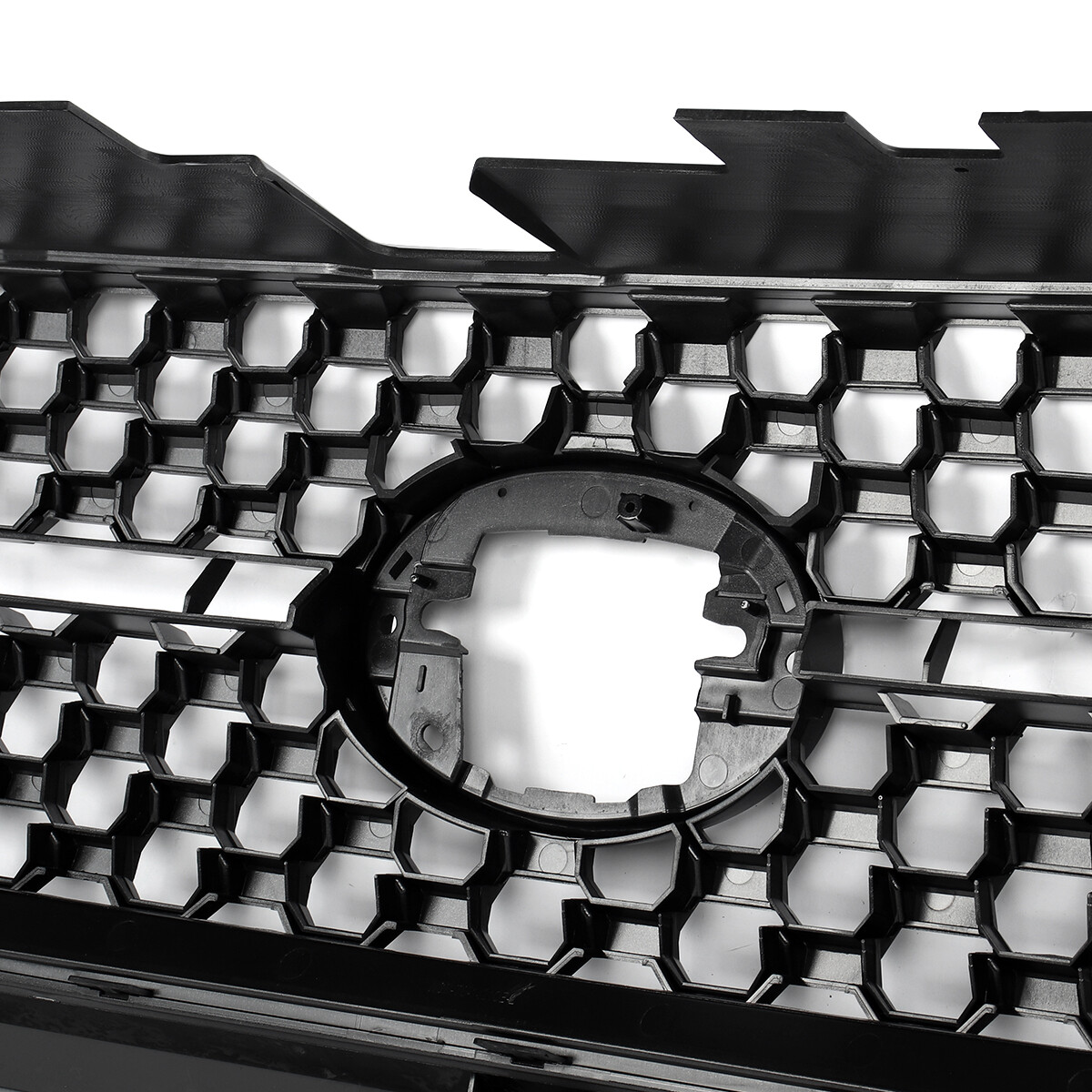 For 2014-2021 Toyota Tundra IH5 Cement Gray Front Grille&Hood Bulge Molding Set