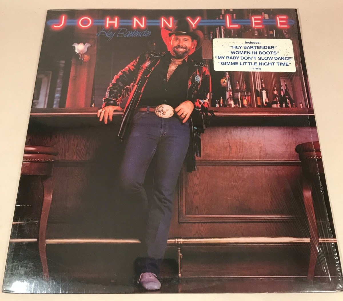Johnny Lee, Hey Bartender Record NRMT | eBay