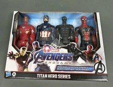 Marvel Avengers Endgames Titan Hero Series Action Figure 4 Pk Sealed