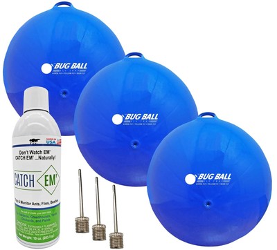 Bug Ball Deer Fly Ball Deluxe kit- Odorless Eco-Friendly Biting Fly and Insec...
