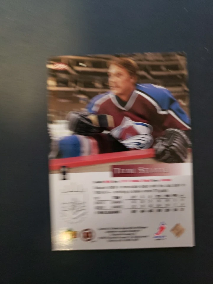 2003-04 SP Authentic 10th Anniversary #SP5 Teemu Selanne /1994 - Image 2 of 2